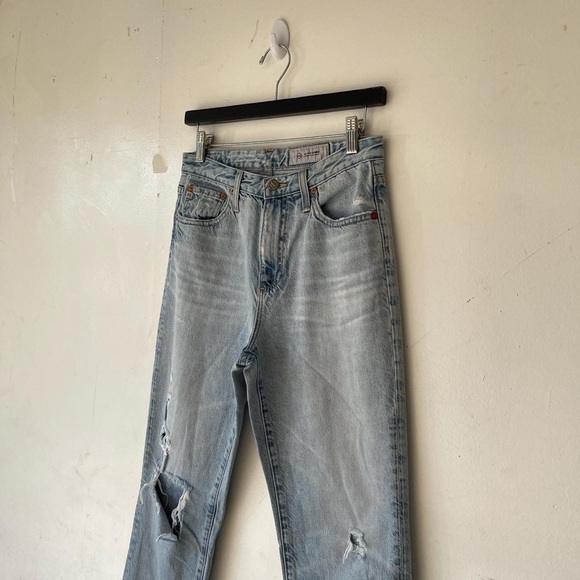 Adriano Goldschmied AG Jeans Denim Vintage Straight Leg Blue Jeans Size 27R - Picture 3 of 6